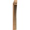 Ekena Millwork Thorton Block Rough Sawn Outlooker, Western Red Cedar, 6"W x 46"D x 46"H OUT06X46X46THR05RWR - alternate 4